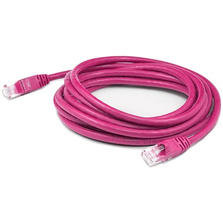 Add-On Addon 10Ft Rj-45 (Male) To Rj-45 (Male) Straight Pink Cat6 Utp Pvc ADD-10FCAT6-PK